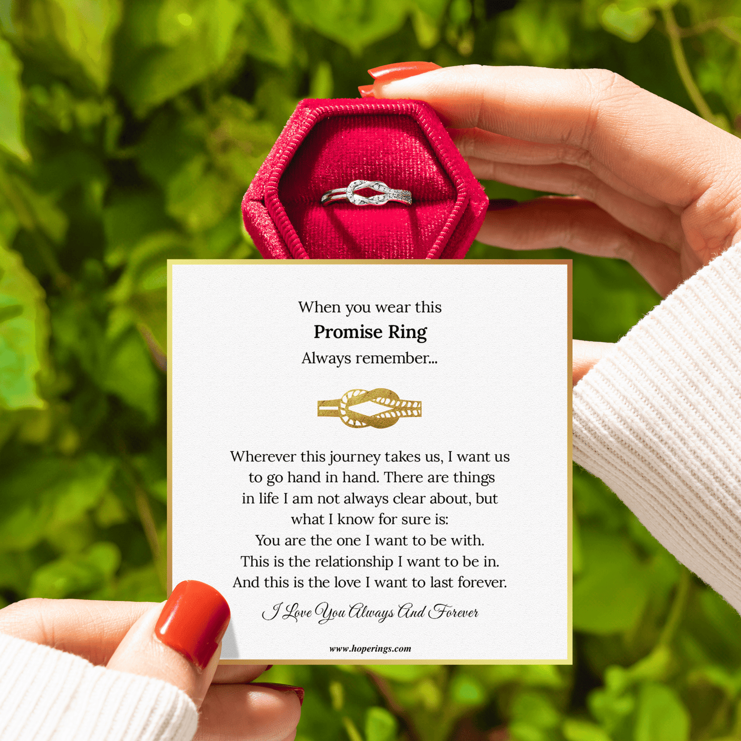Promise Knot Ring