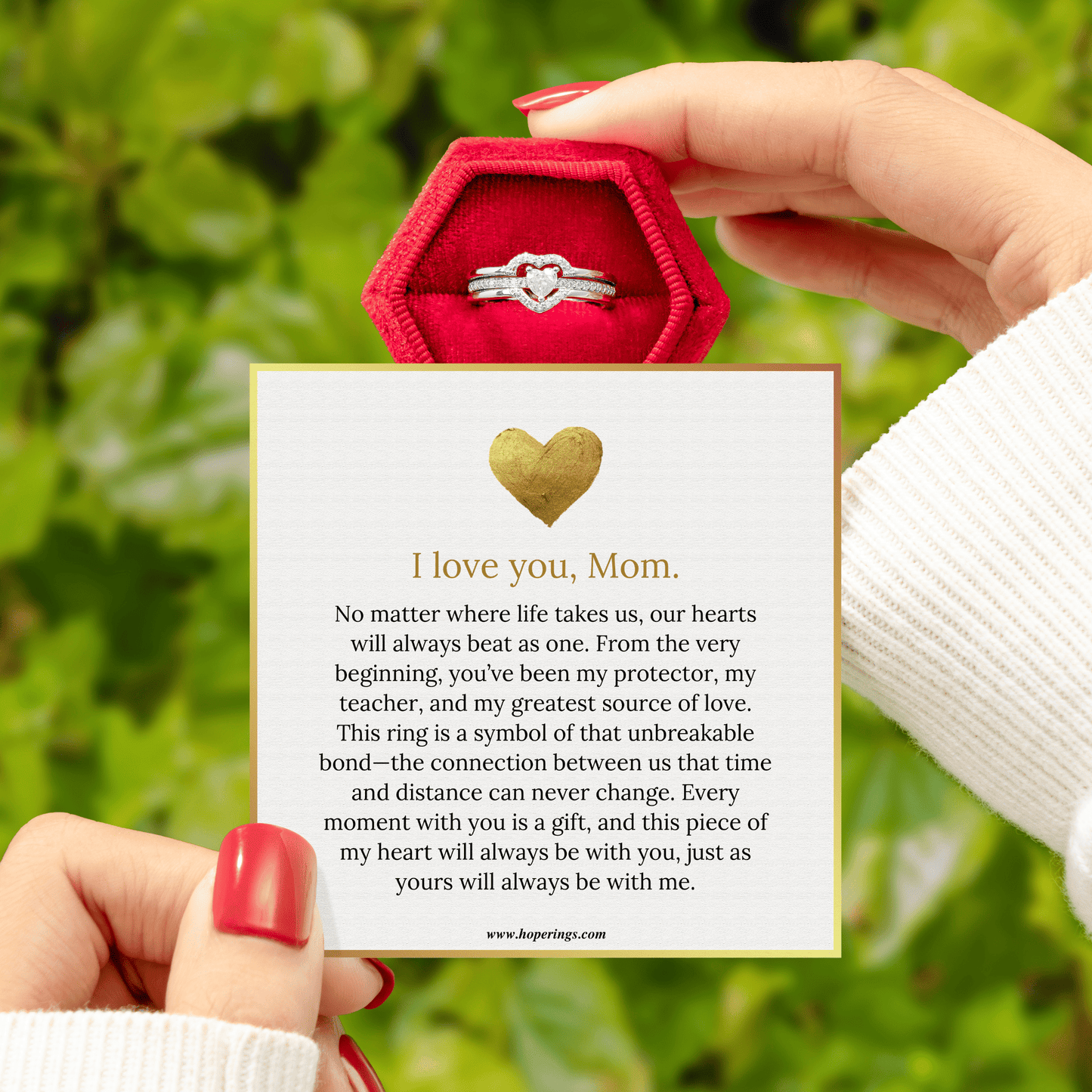 To My Mom - Hearts As One Ring