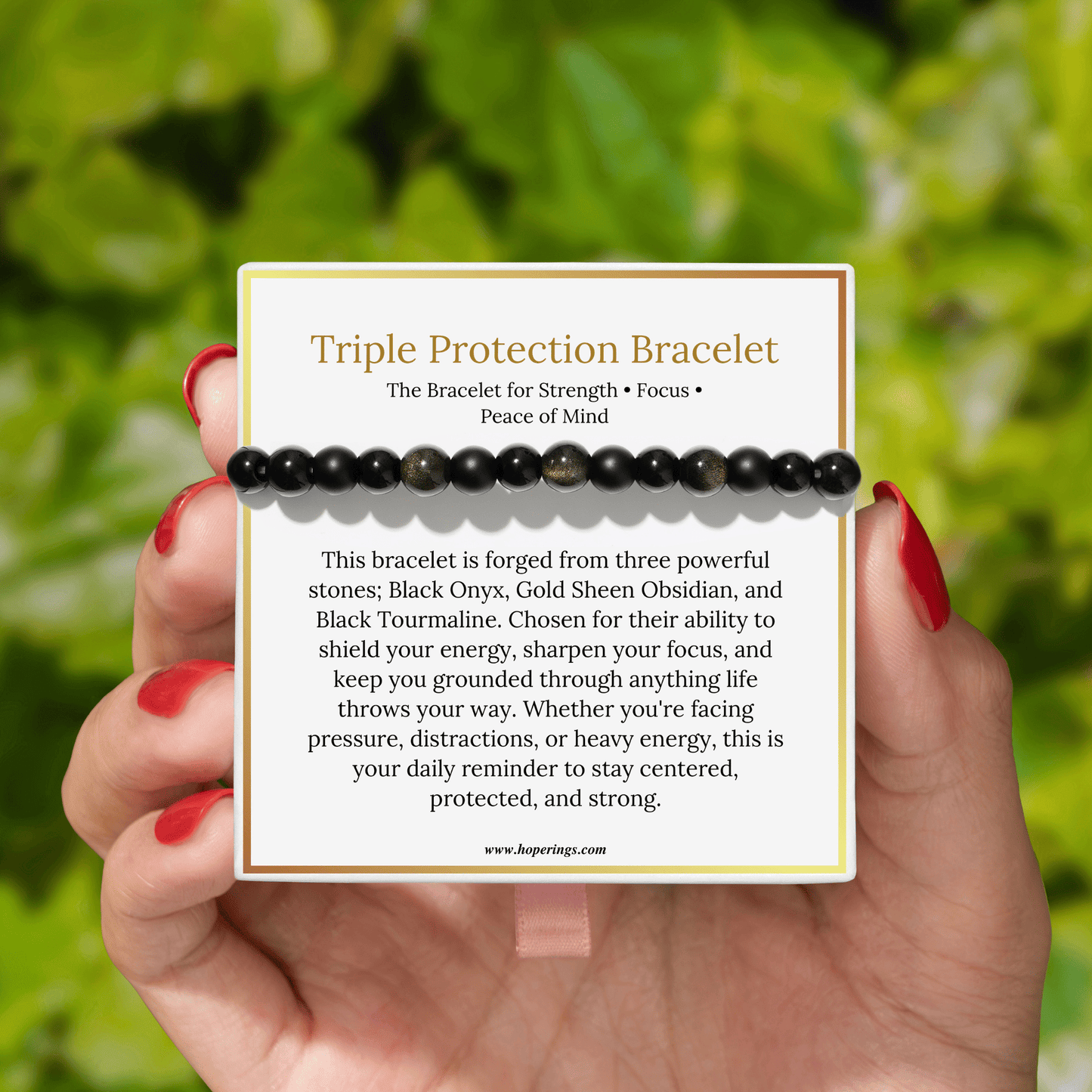 Triple Protection Bracelet