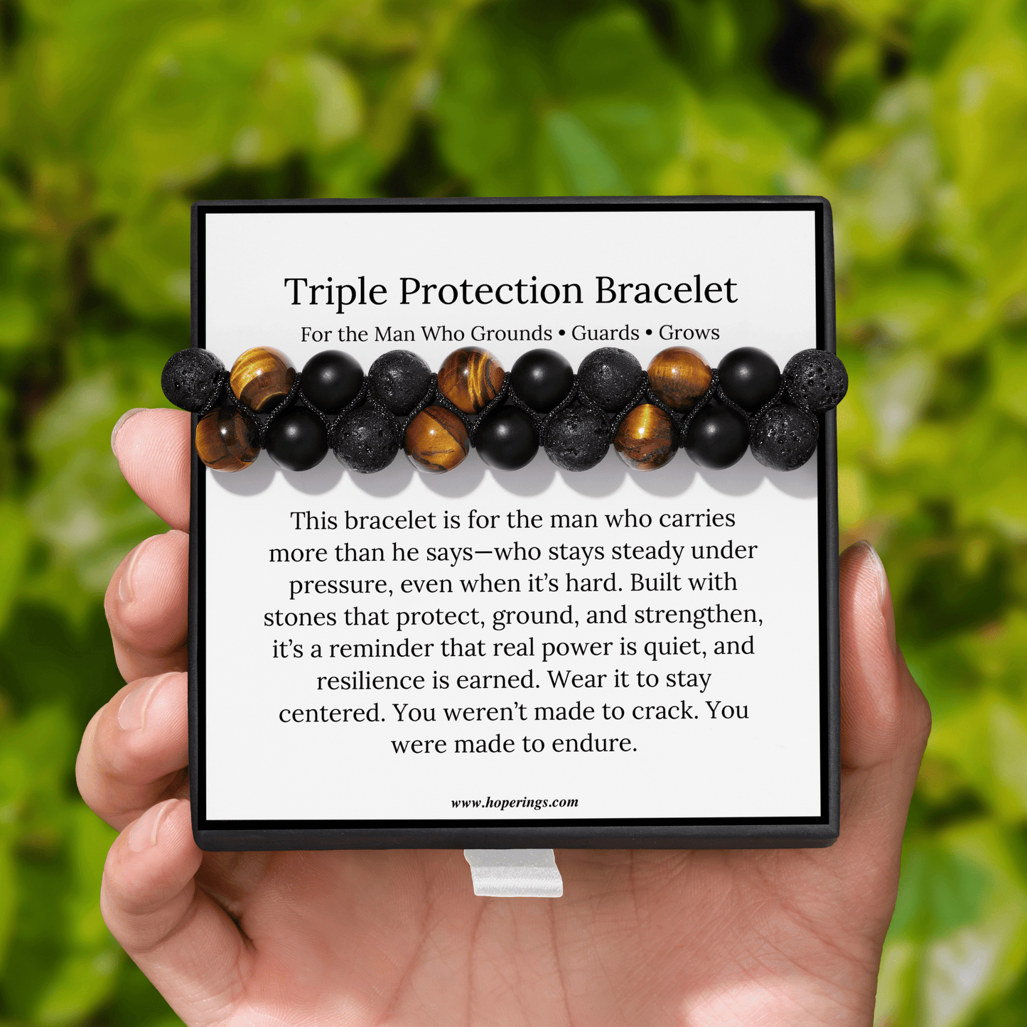 Triple Protection Bracelet
