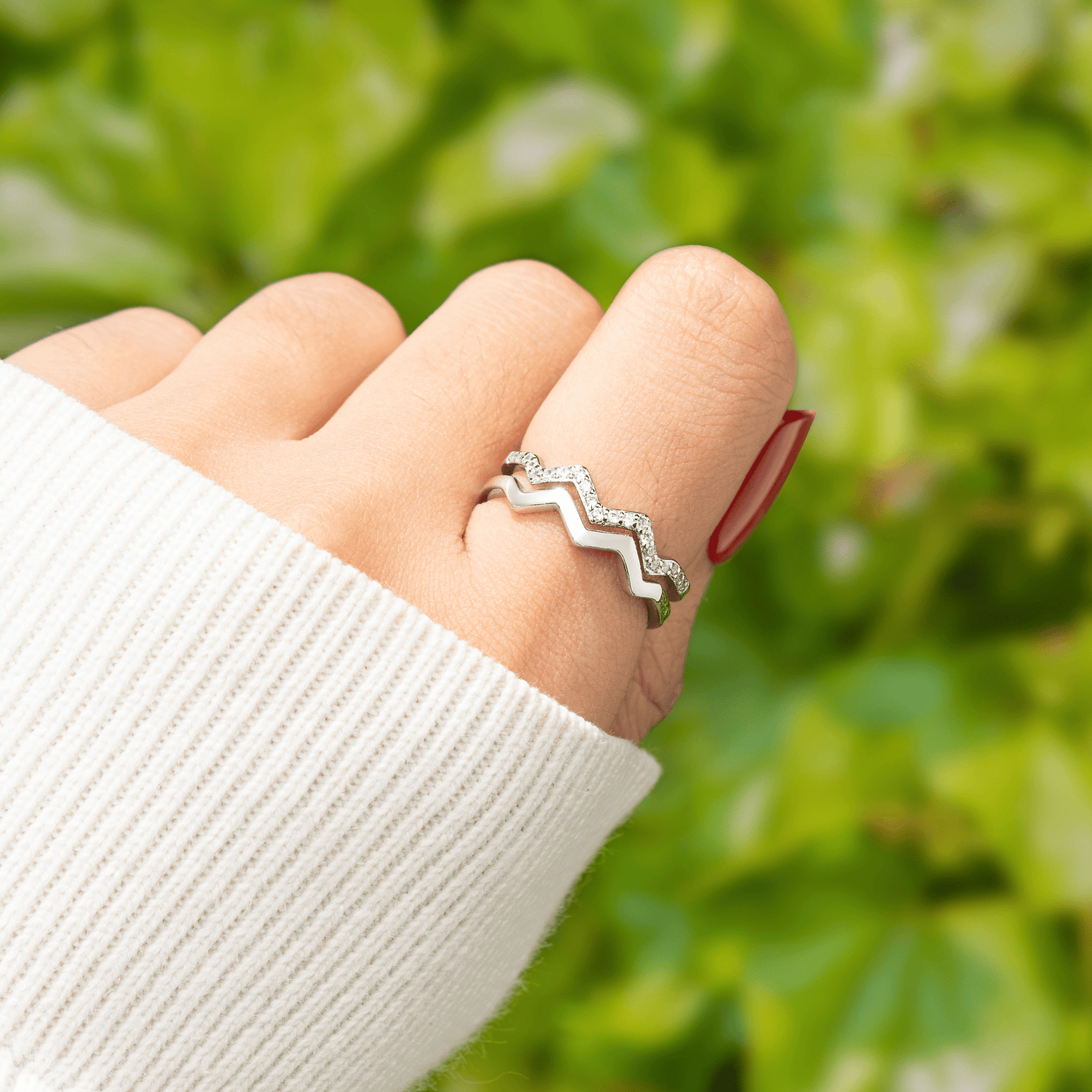 To My Granddaughter - Highs & Lows Ring