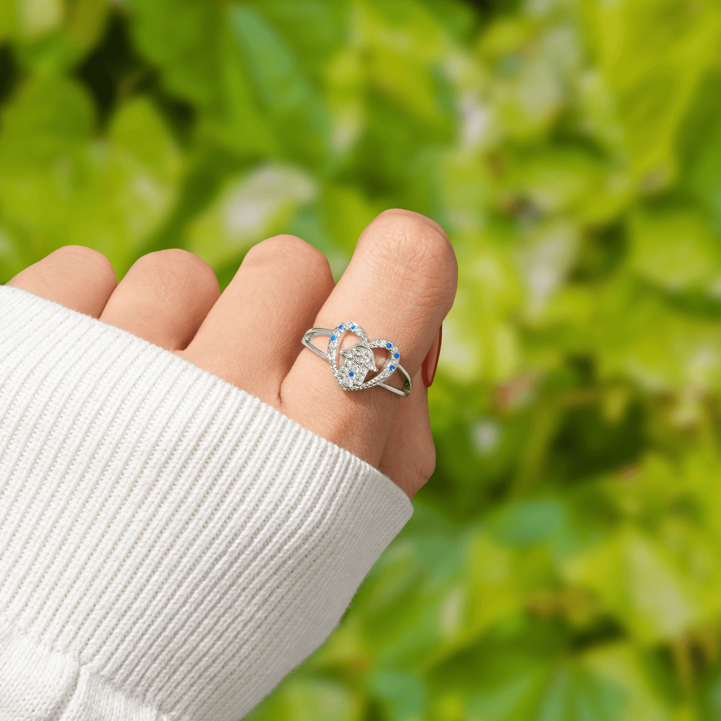 Guardian Palm Ring