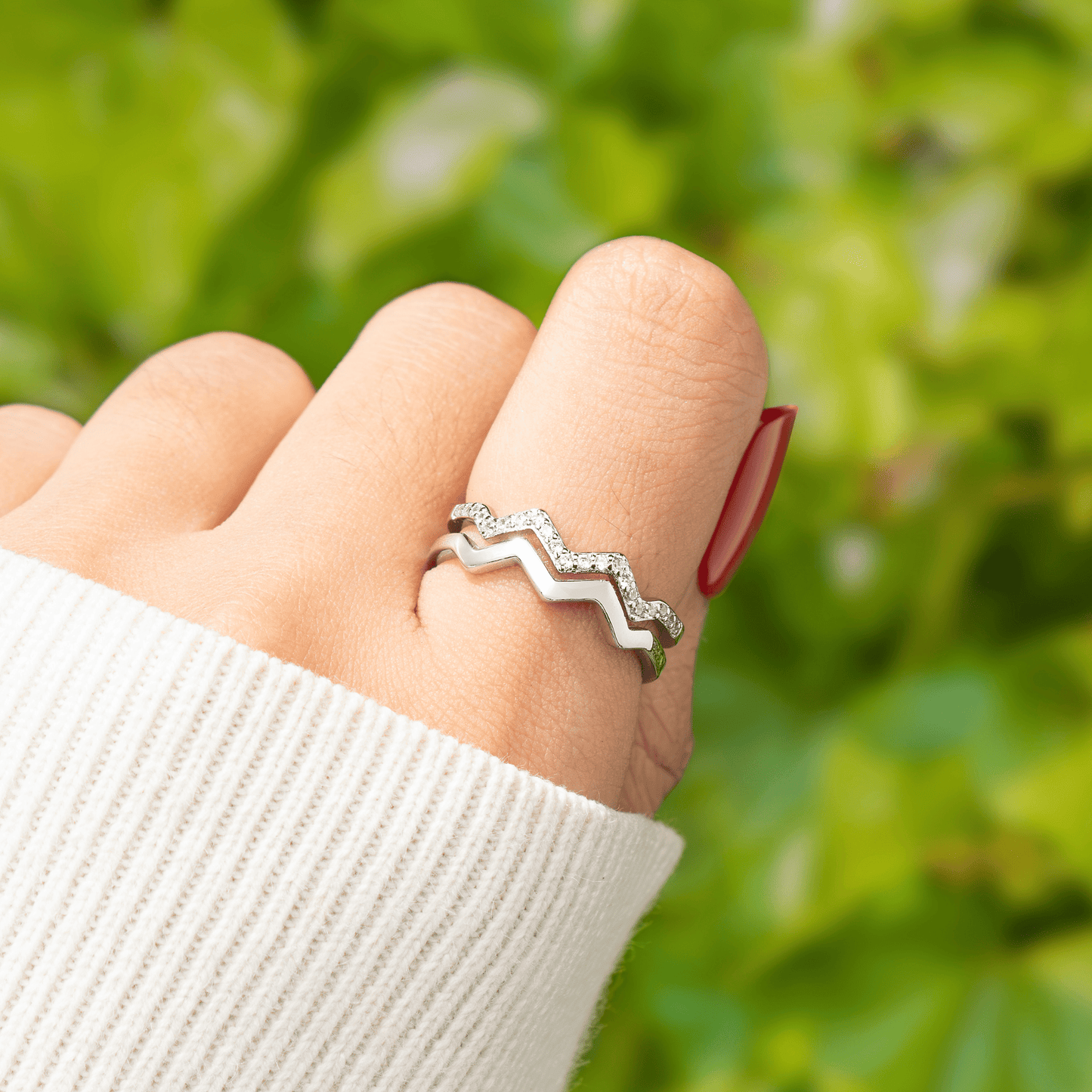 To My Partner - Highs & Lows Ring