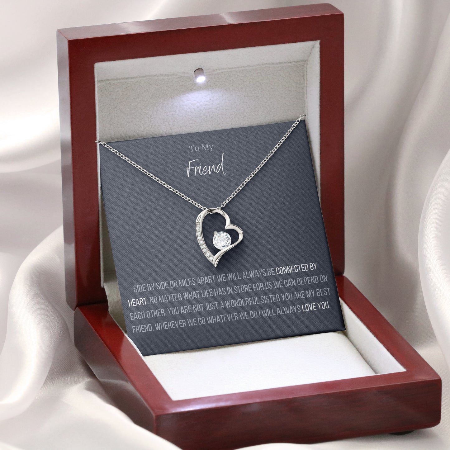 The Forever Love™ Necklace To My Friend