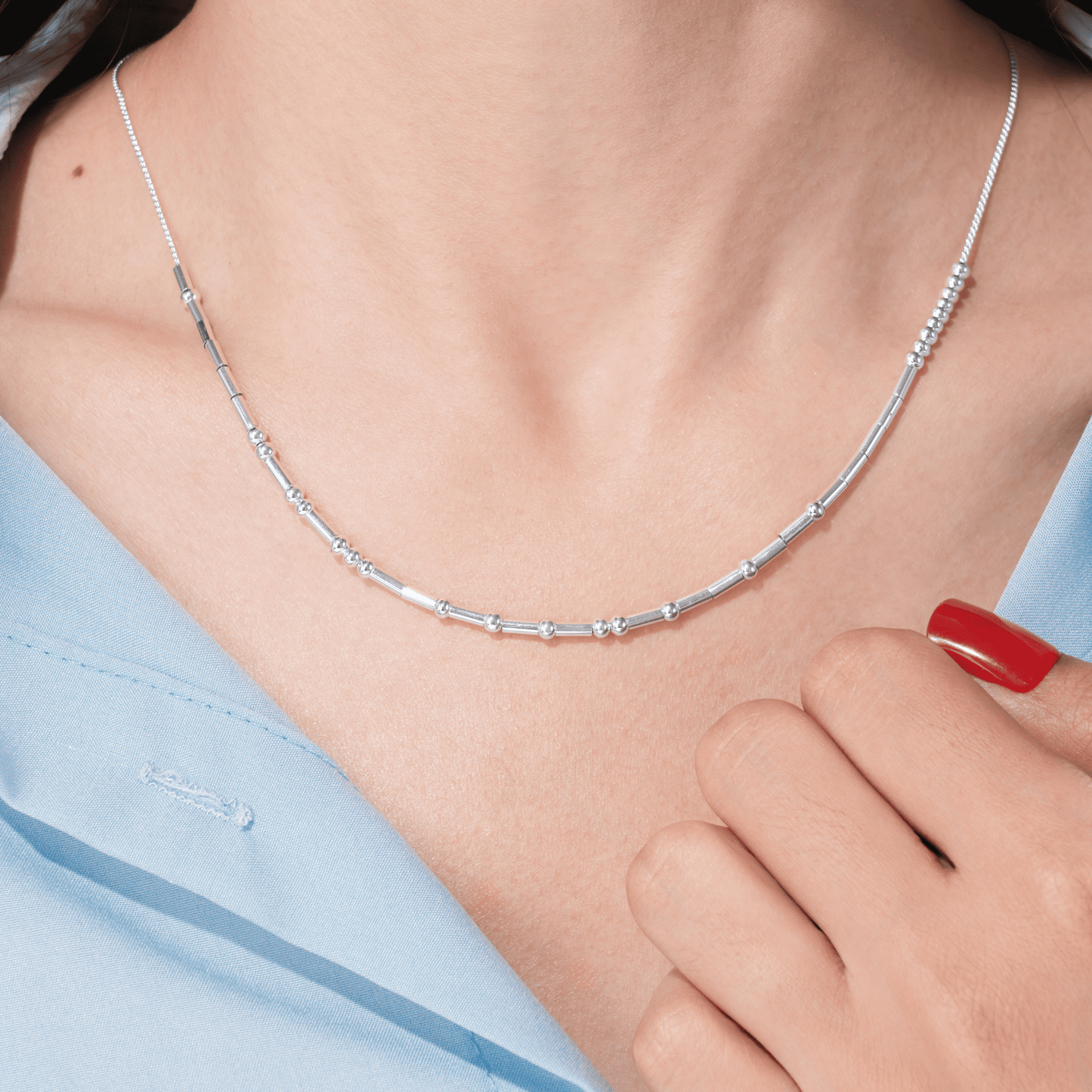 You F♡cking Got This Morse Code Necklace