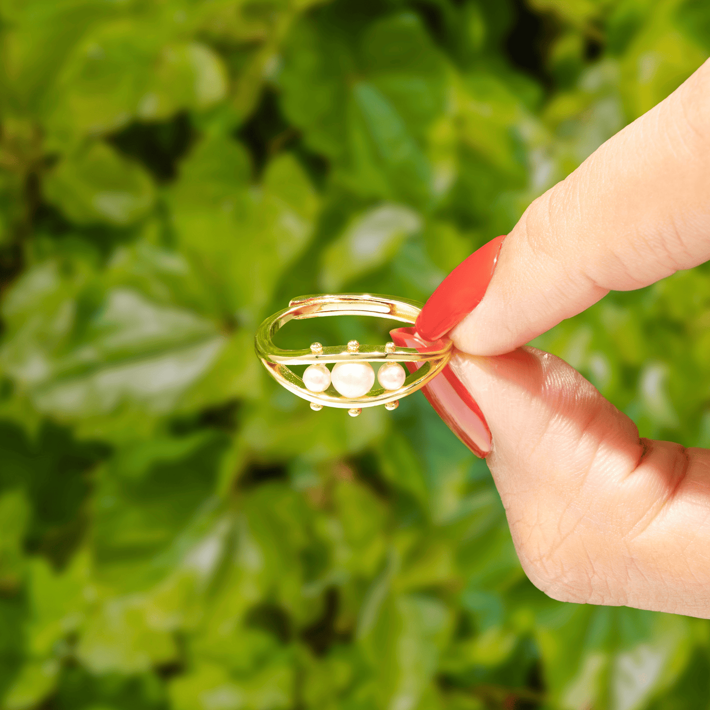 Pearl Fidget Ring