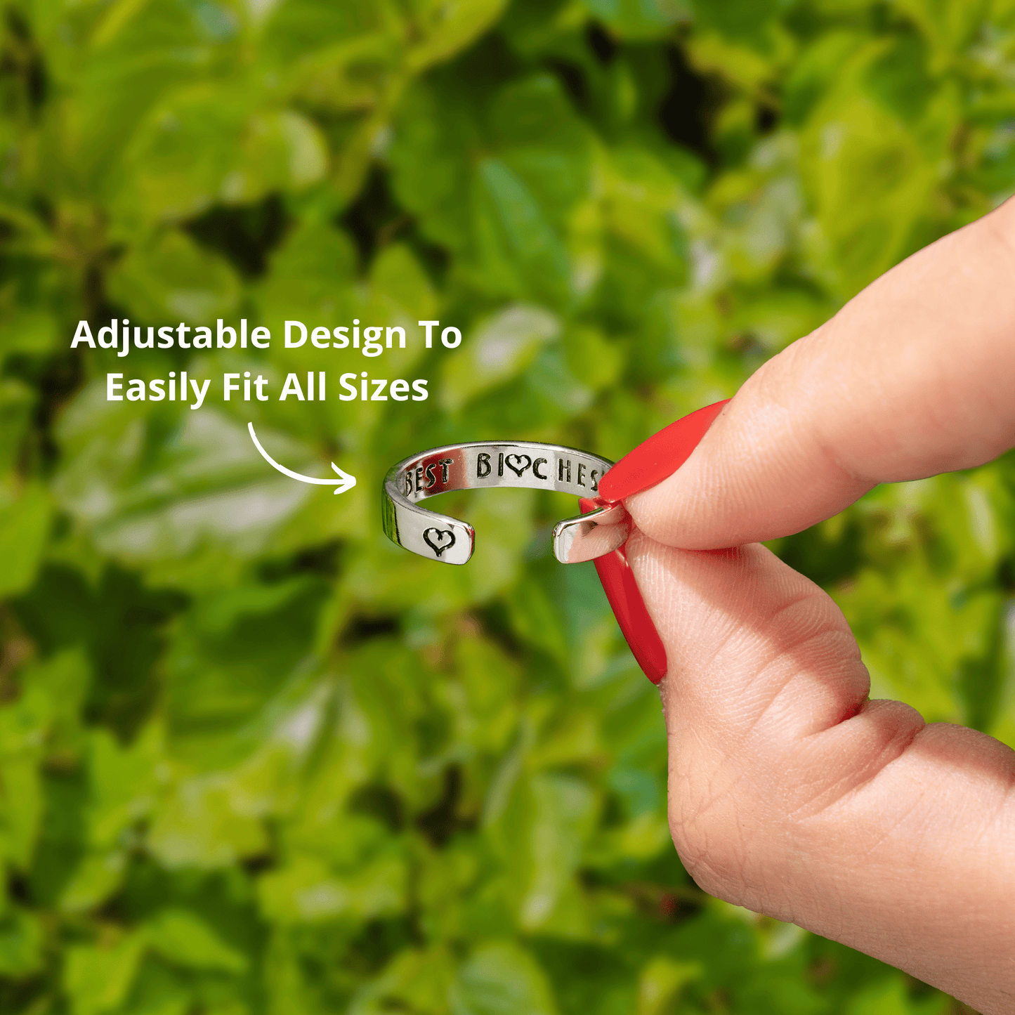 Best Bi♡ches Ring