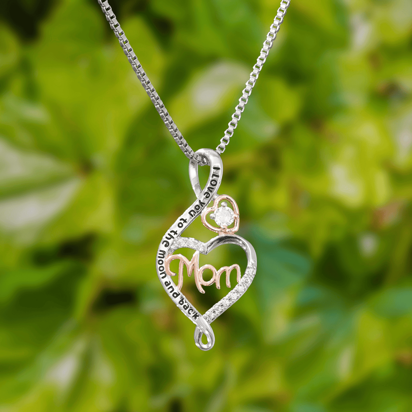 To My Mom - I Love You Necklace