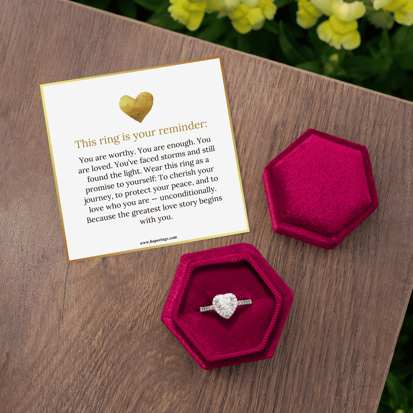 Self-Love Heart Ring