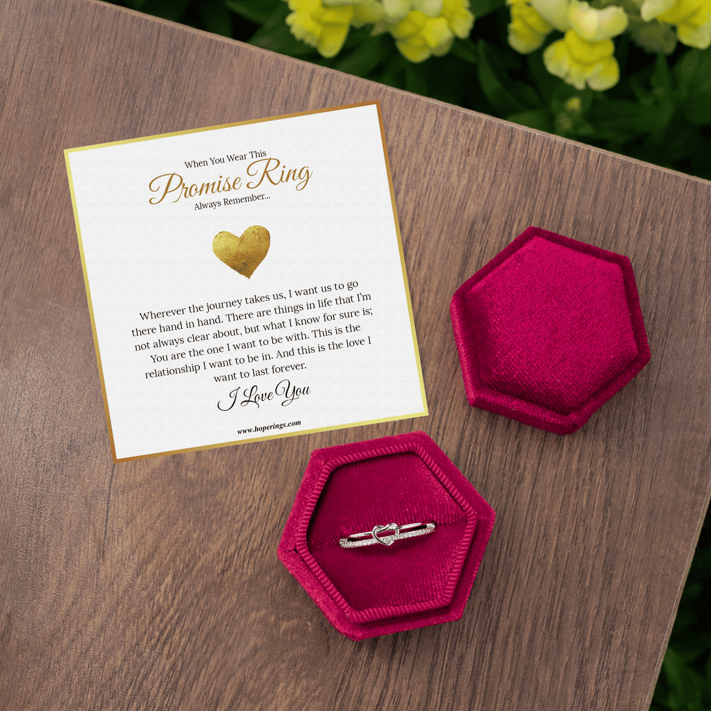 Love Knot Promise Ring