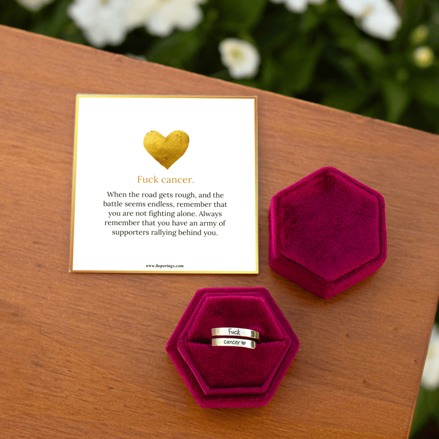 F♡ck Cancer Ring