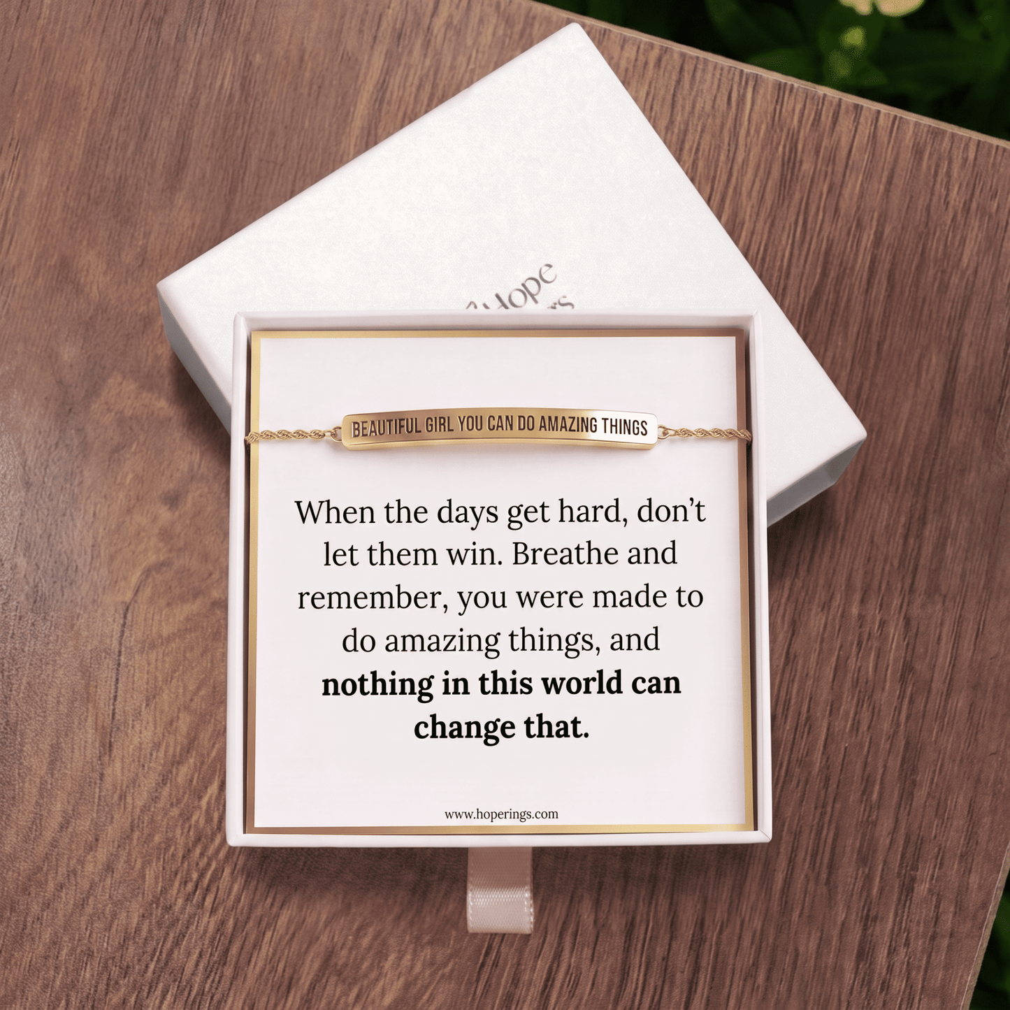 You Can Do Amazing Things Bracelet