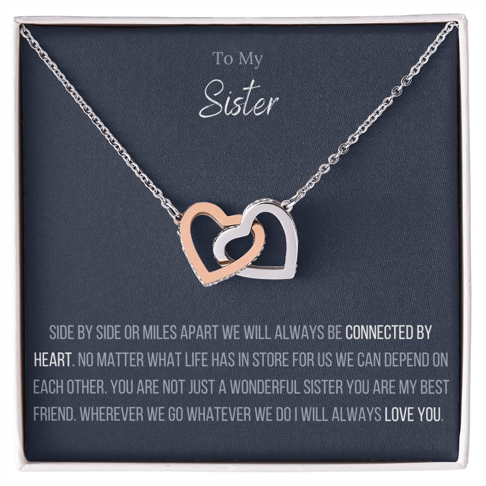 Interlocking Love™ Necklace To My Sister