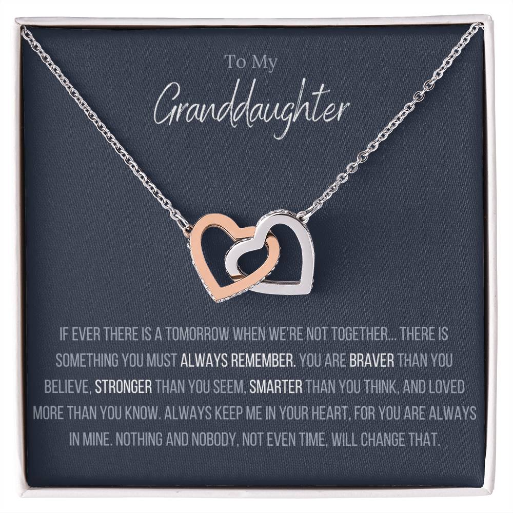 Interlocking Love™ Necklace To My Granddaughter