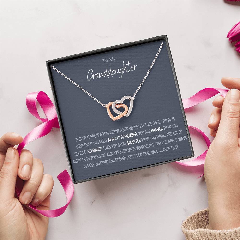 Interlocking Love™ Necklace To My Granddaughter