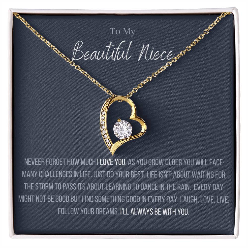 The Forever Love™ Necklace To My Niece