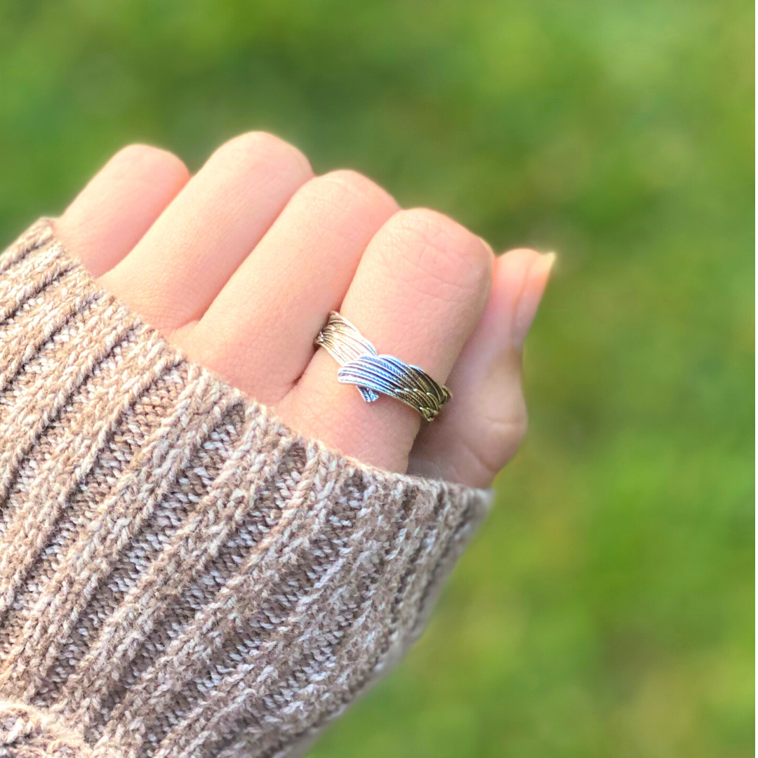 angel feather ring