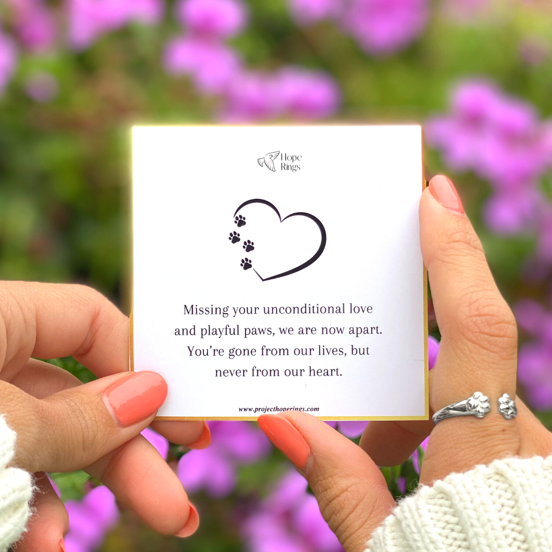 The Paw Hug From Heaven Ring