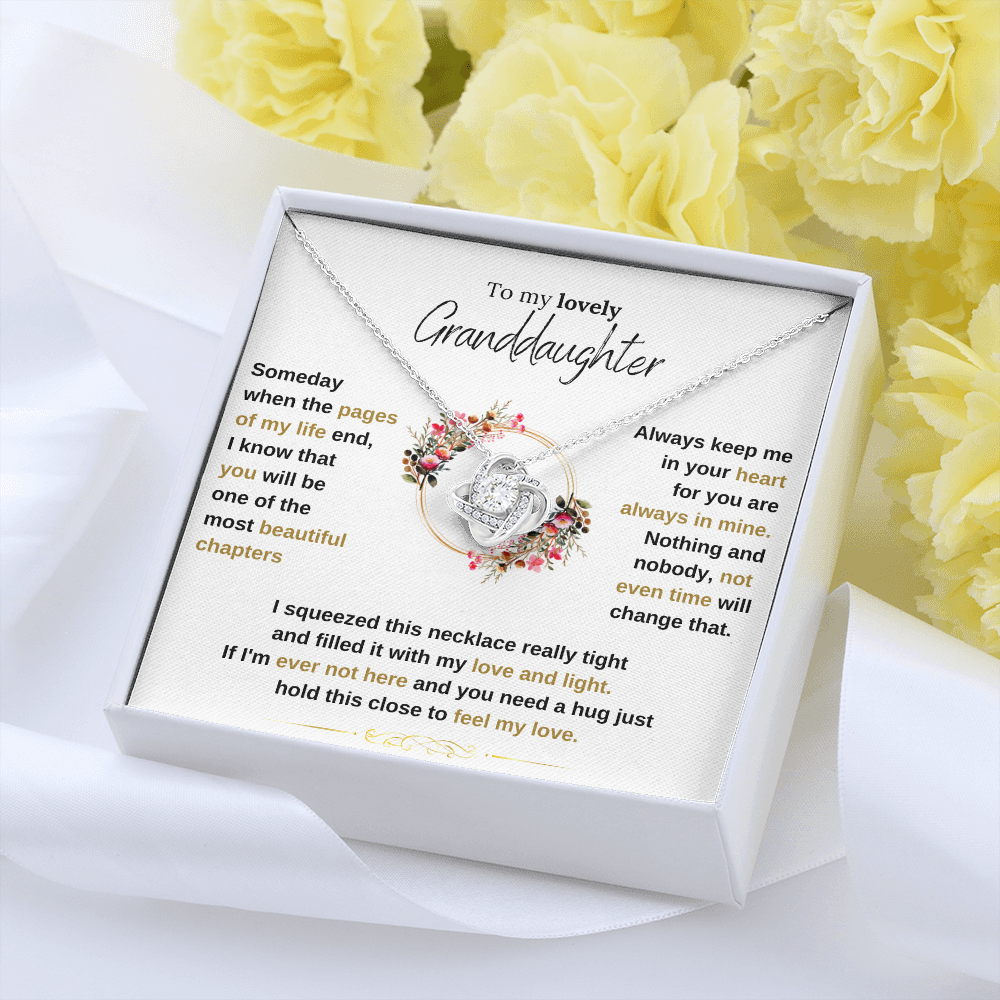 To My Granddaughter - One of life's most beautiful chapters