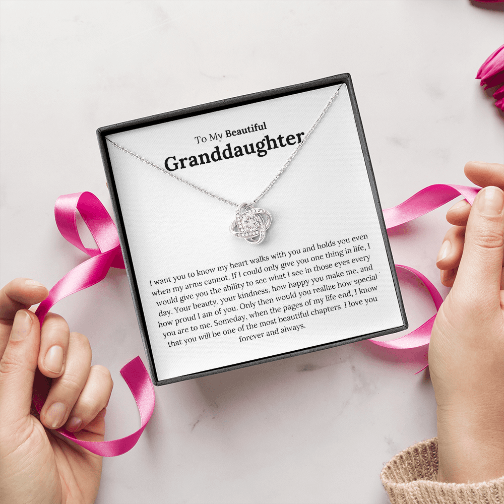 To My Granddaughter - My Heart Walks With You