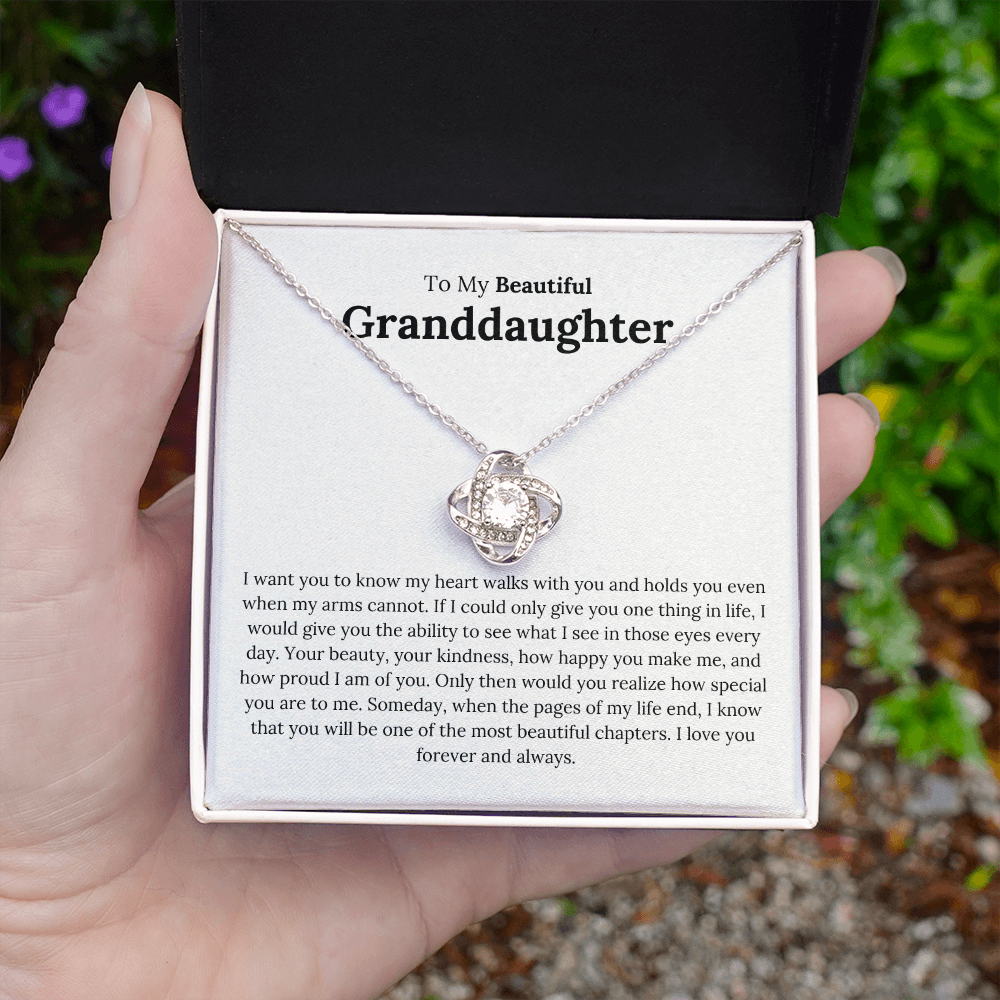 To My Granddaughter - My Heart Walks With You