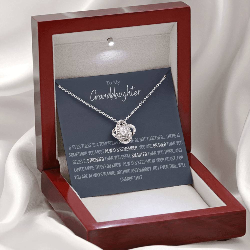 to my granddaughter necklace