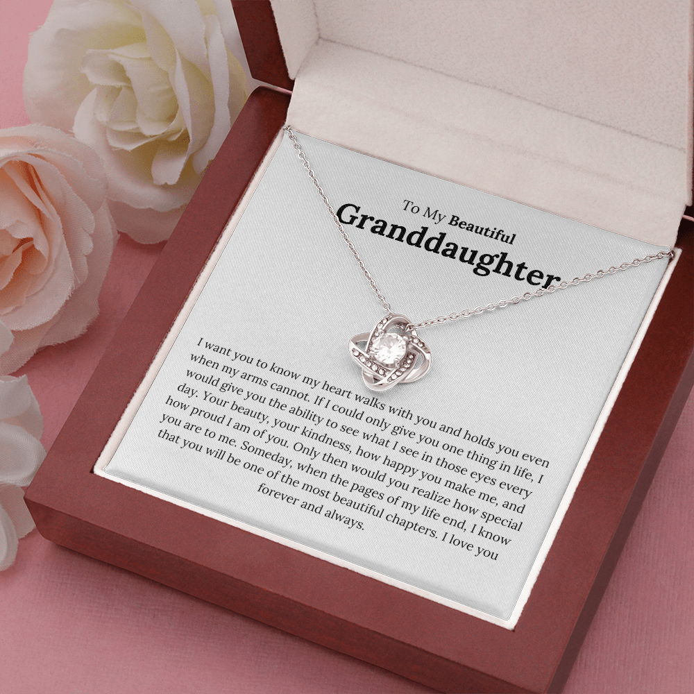 To My Granddaughter - My Heart Walks With You