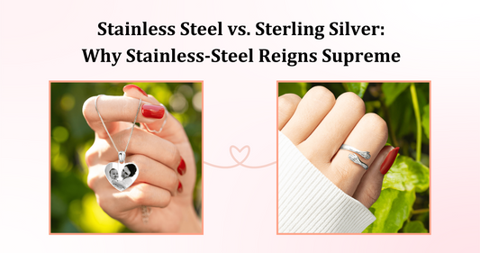 Stainless Steel vs. Sterling Silver: Why Stainless-Steel Reigns Supreme
