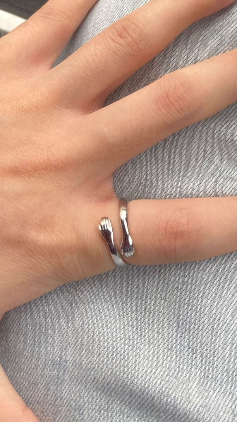 Leth Rings Just Breathe Hug Ring – Hope Rings