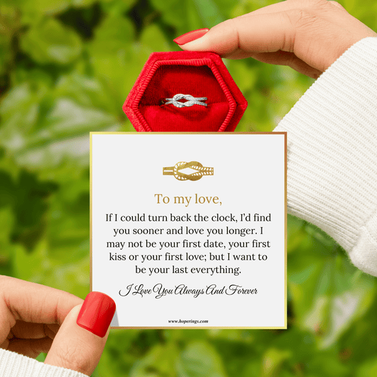 To My Love - Knot Ring