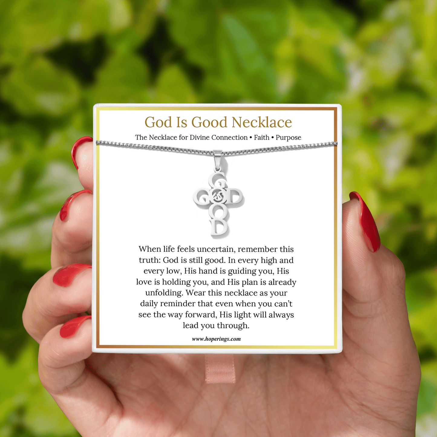 God Is Good Necklace
