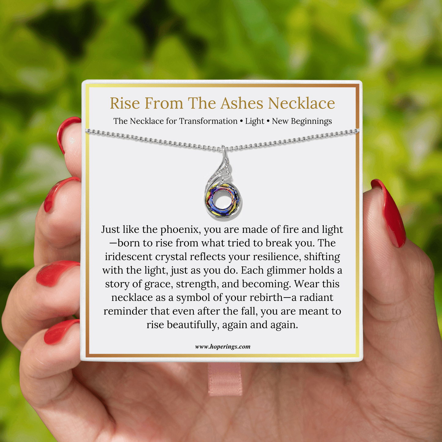 Rise From The Ashes Necklace