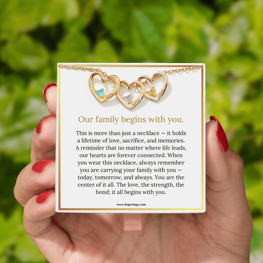 Custom Hearts Necklace