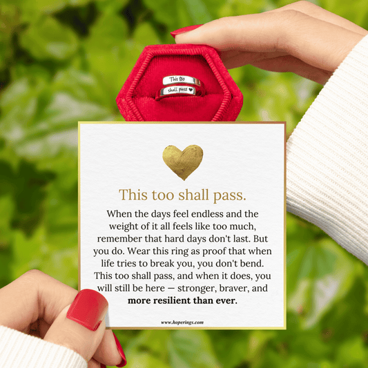This Too Shall Pass Ring