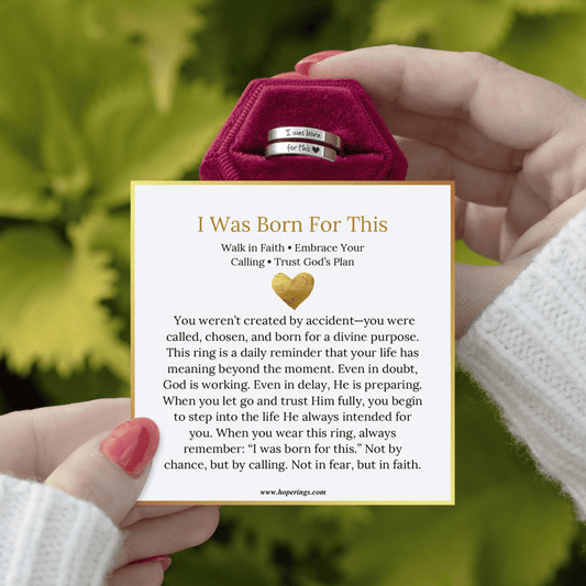I Was Born For This Ring
