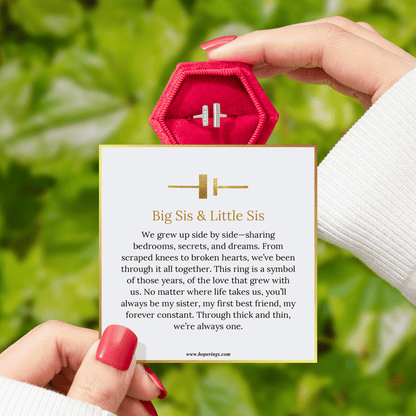 To My Sister - Thick & Thin Ring