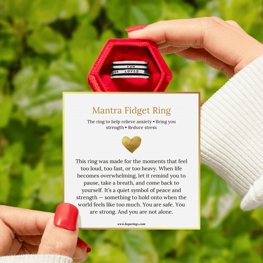 Mantra Fidget Ring