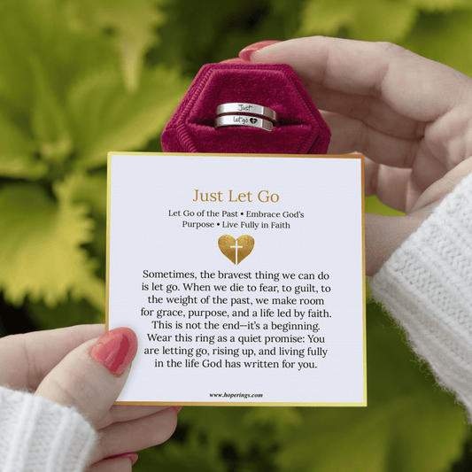 Just Let Go Ring