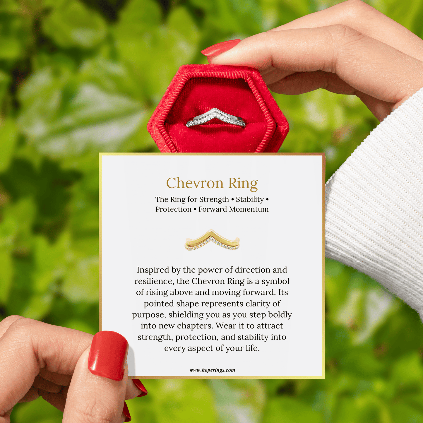 Chevron Ring