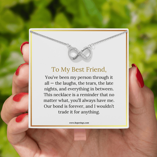 To My Bestfriend - Forever Necklace