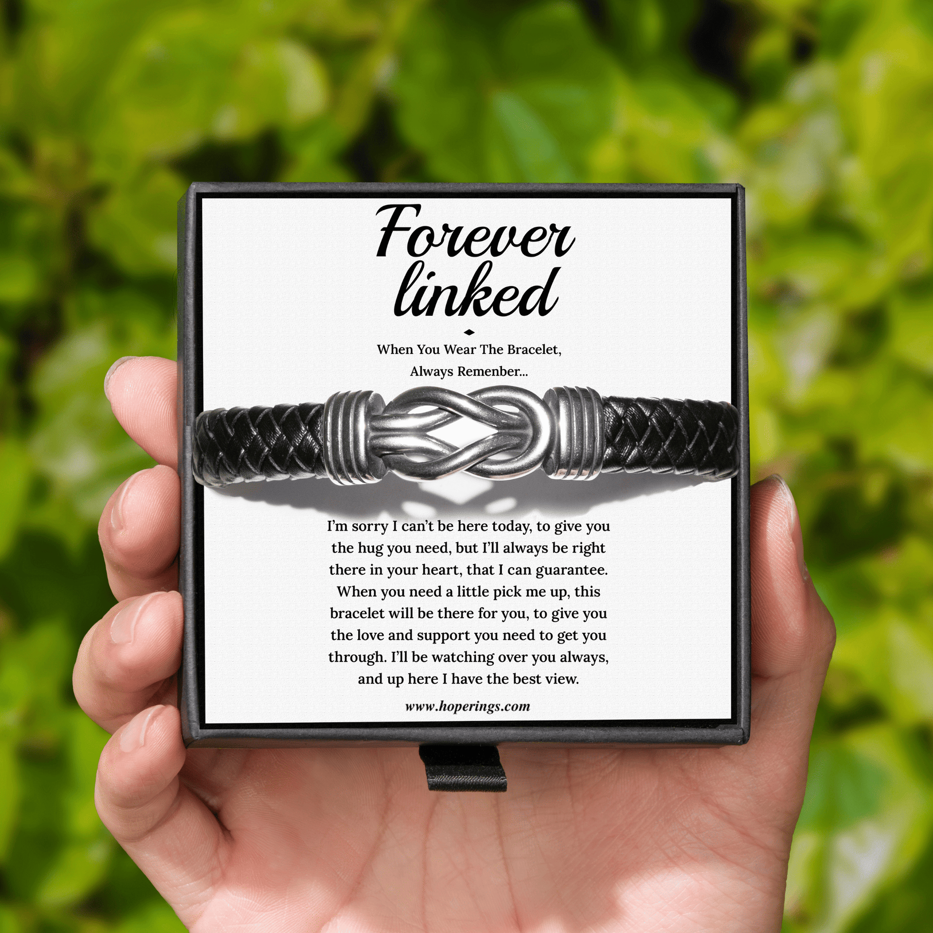 Forever Linked Memorial Bracelet – Hope Rings
