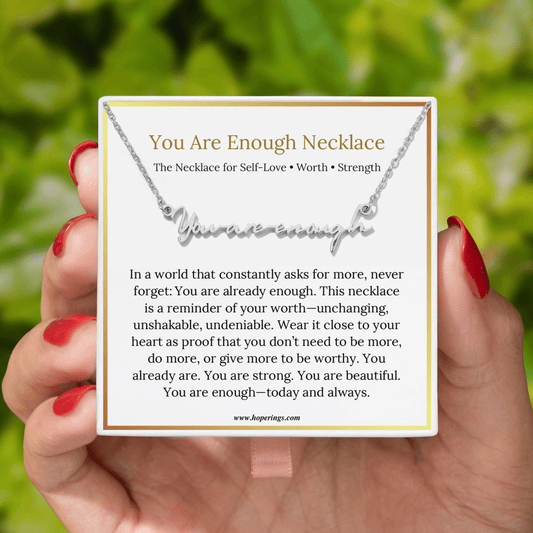 You Are Enough Necklace