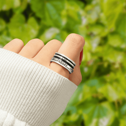 Mantra Fidget Ring