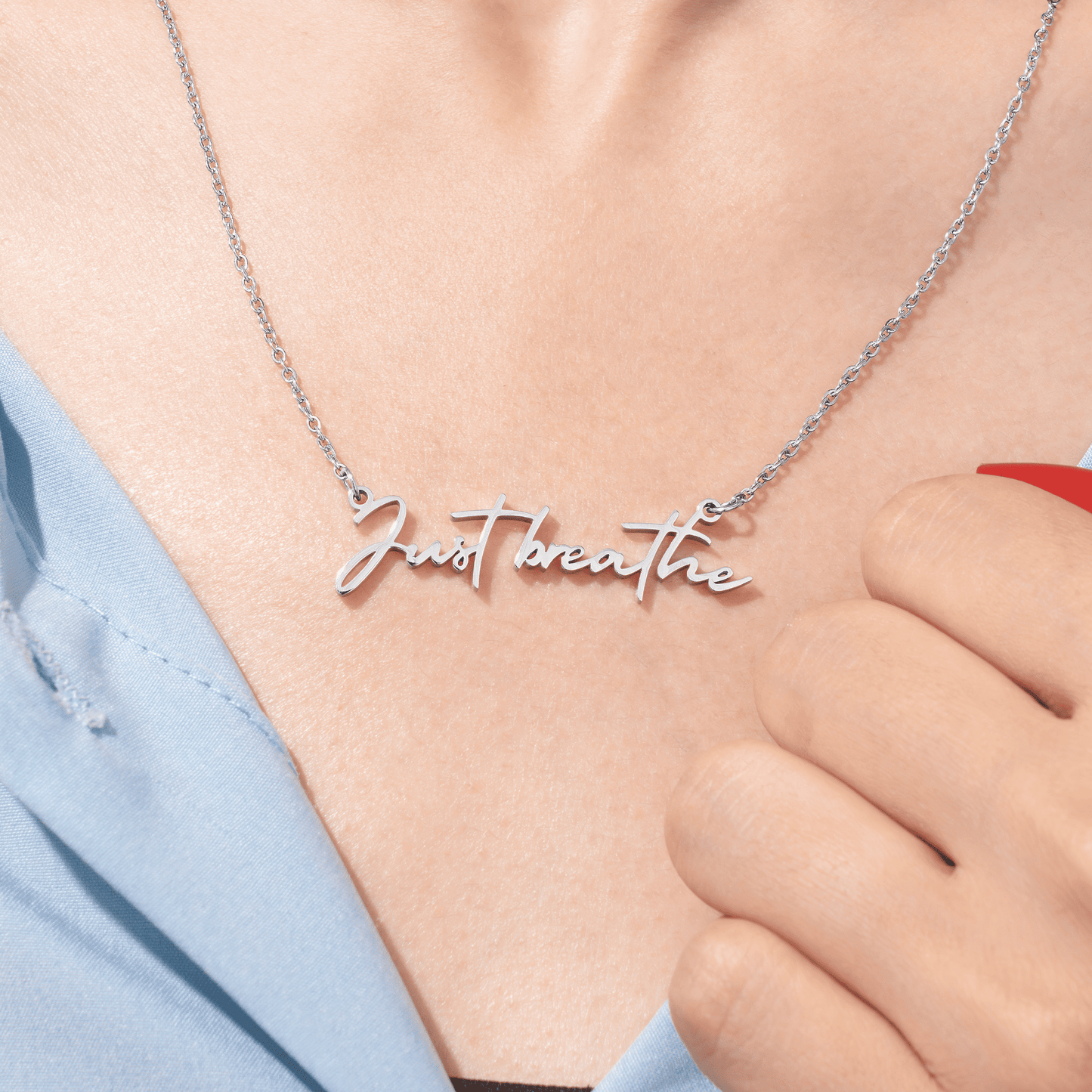Just Breathe Necklace