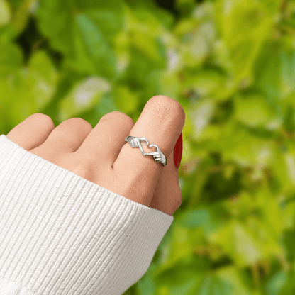 To My Granddaughter - I Love You Ring