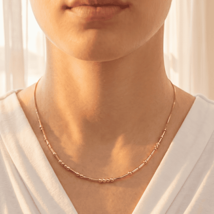 You Can Do Amazing Things Morse Code Necklace
