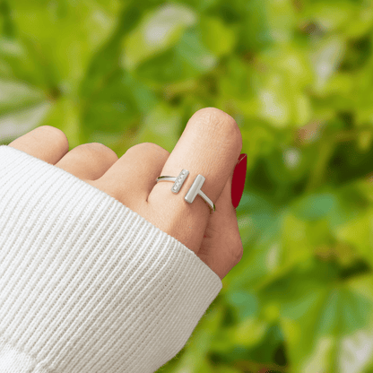 To My Granddaughter - Thick & Thin Ring