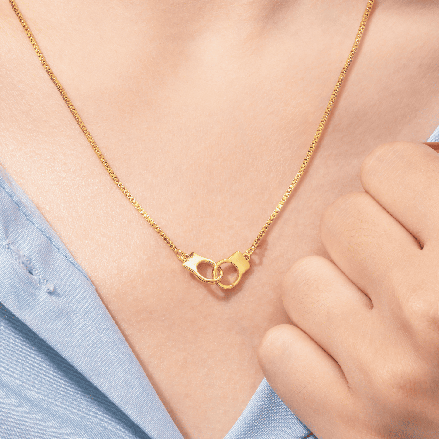 To My Love - Police Handcuff Necklace