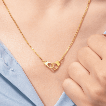 To My Love - Police Handcuff Necklace
