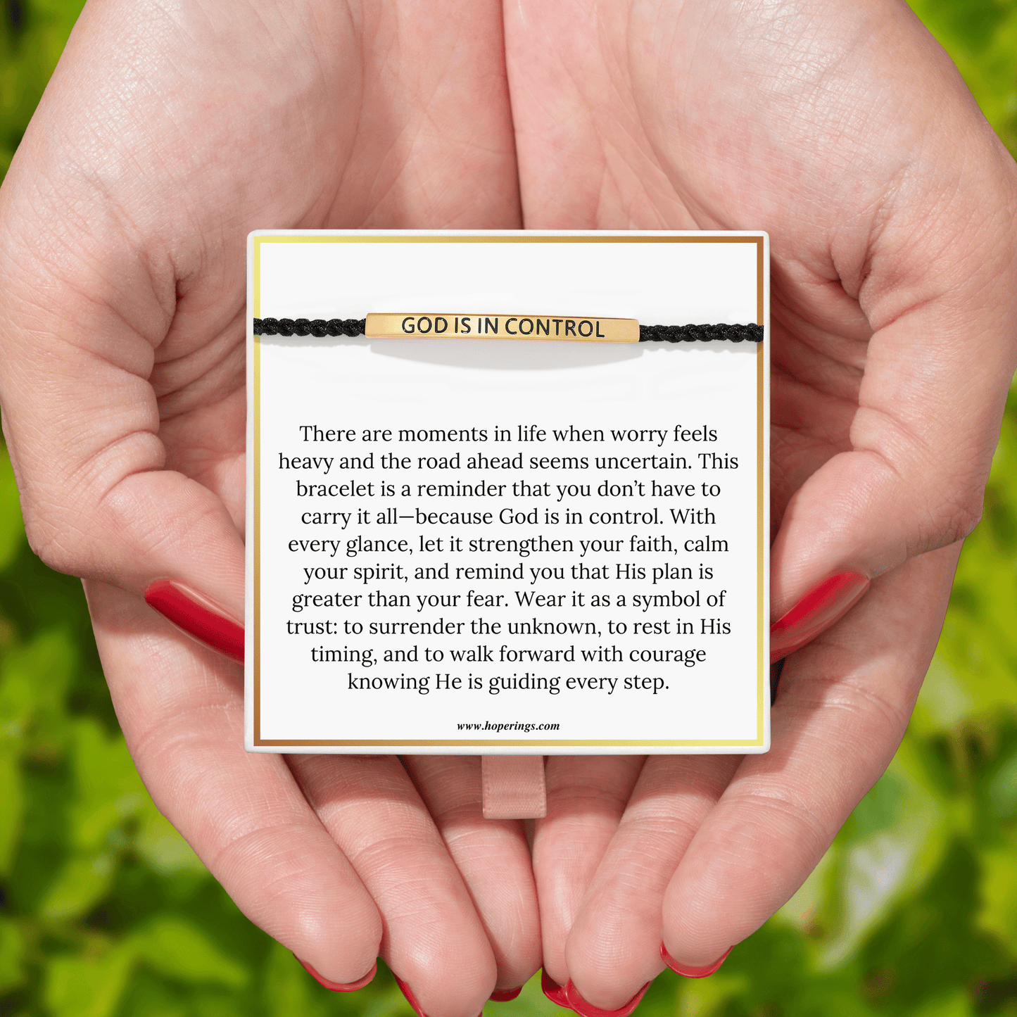 God Is In Control Bracelet